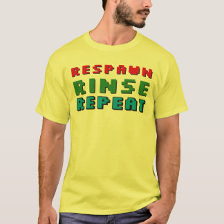Camiseta Repetir Repetir Jogador Adulto