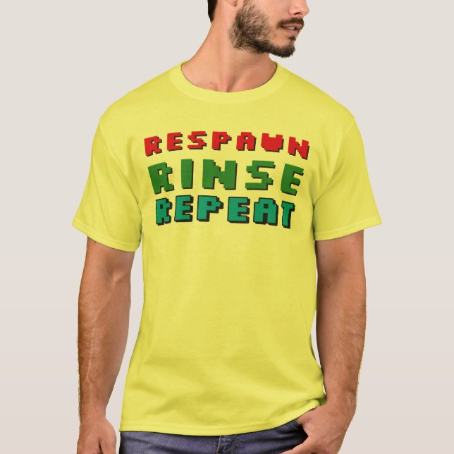 Camiseta Repetir Repetir Jogador Adulto (Frente)