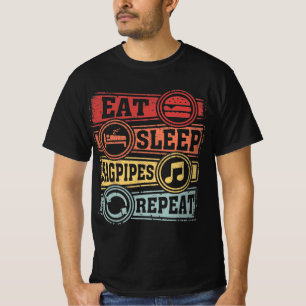 Camiseta Repetir Sacos De Sono