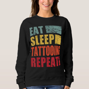 Camiseta Repetir Tatuagem de Repouso