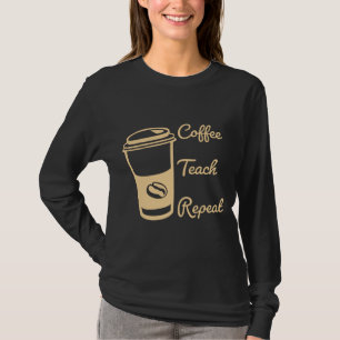 Camiseta Repetir Teste de Café