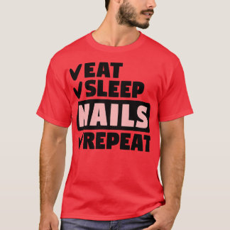 Camiseta Repetir unhas de sono