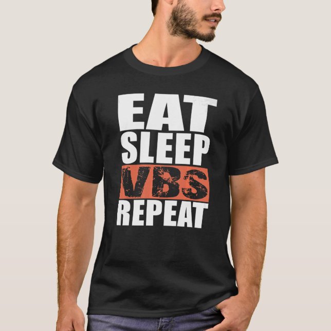 Camiseta Repetir VBS de Suspensão (Frente)