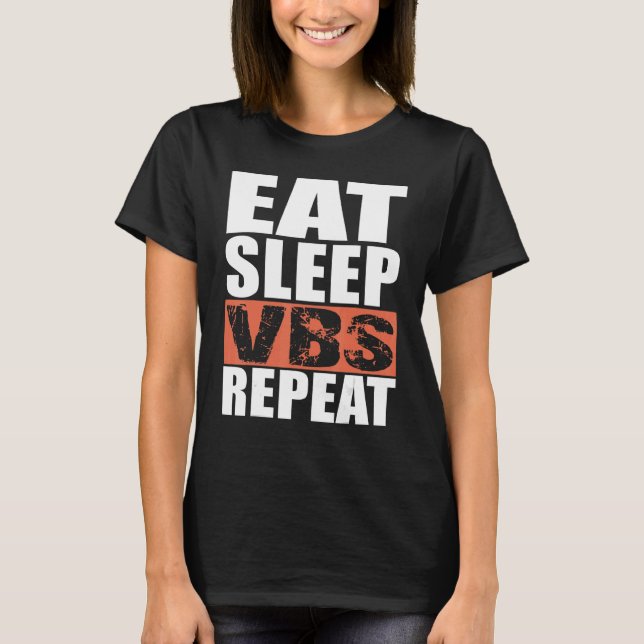 Camiseta Repetir VBS de Suspensão (Frente)