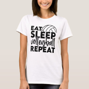 Camiseta Repetir Voleibol do Sono