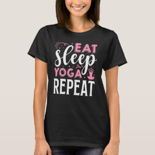 Camiseta Repetir Yoga no Sono