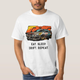 Camiseta Repita A Operação De Desvio De Sono. Japão car jdm