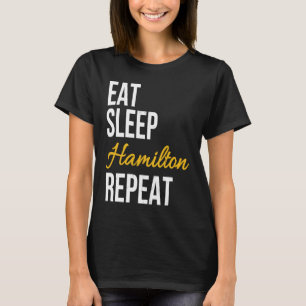 Camiseta Repita a repetição de Alexander Hamilton
