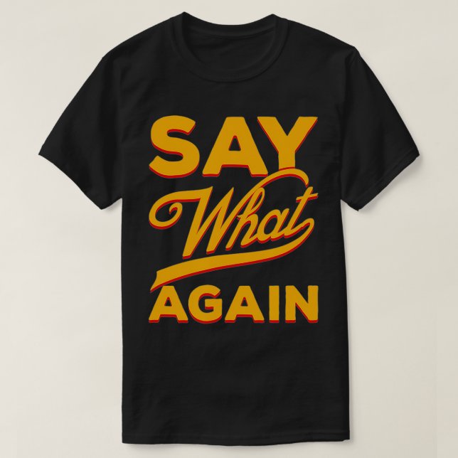 Camiseta Repita O Que (Frente do Design)