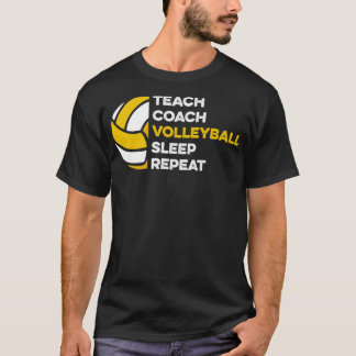 Camiseta Repito: Treinador de Voleibol