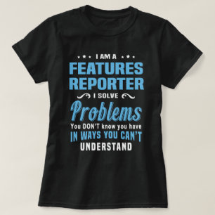 Camiseta Repórter de Recursos