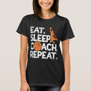 Camiseta Repórter de treinador de basquete assistente para 