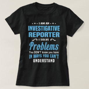 Camiseta Repórter Investigativo