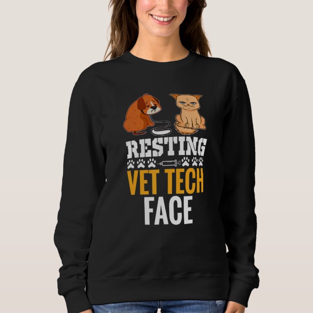 Camiseta Repouso de Vet Tech Veterinarian (Frente)