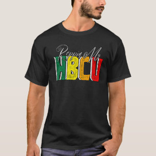 Camiseta Reppin My Hbcu Historicamente Black College Alumni