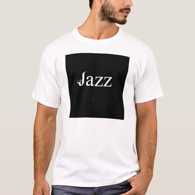 CAMISETA REPRESENTANDO PALAVRAS: JAZZ 2 (Frente)