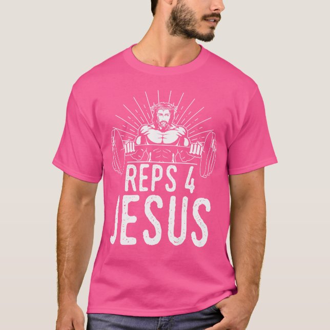 Camiseta Representante 4 Jesus Gym Cristão (Frente)