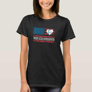 Camiseta Representante de Acesso do Doente Patriótico dos E