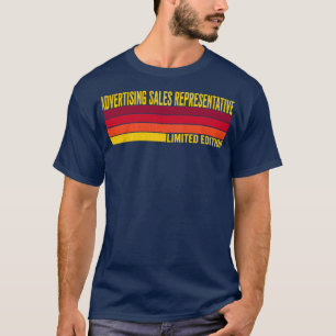 Camiseta Representante de vendas de publicidade