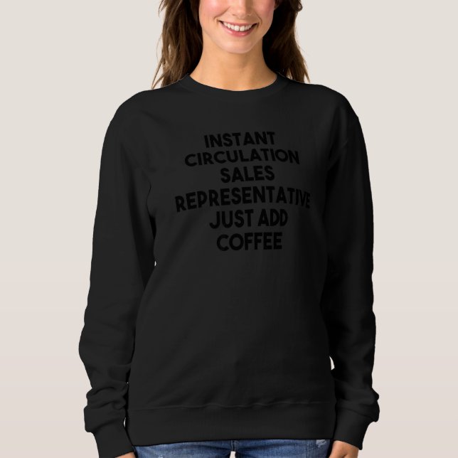 Camiseta Representante de vendas em circulação instantânea  (Frente)