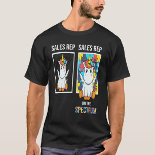 Camiseta Representante de Vendas Pessoas Com Autismo Puzzle