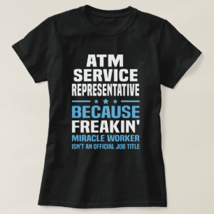 Camiseta Representante do Serviço ATM