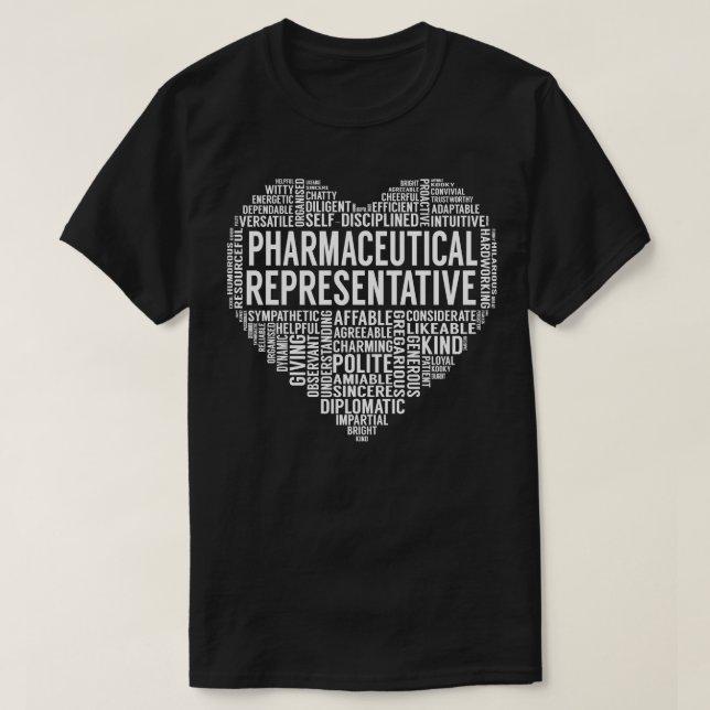 Camiseta Representante Farmacêutico (Frente do Design)