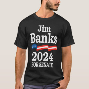 Camiseta Representante Jim Banks para o Senado dos EUA 2024