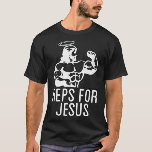 Camiseta Representantes de Jesus, Swole Muscular, Grande El