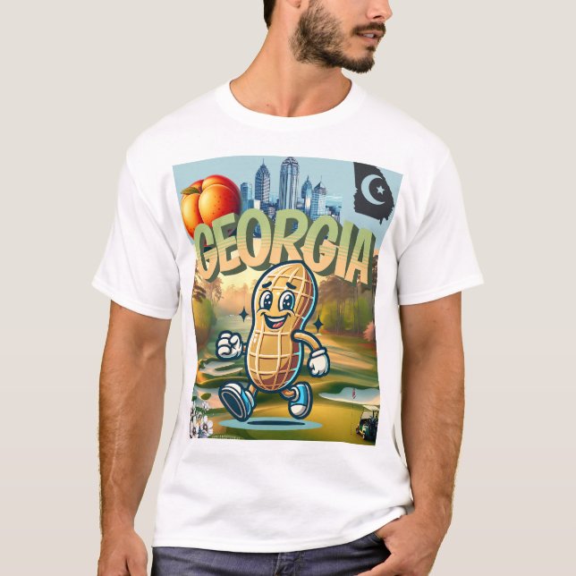 Camiseta Representar seu Estado (Frente)