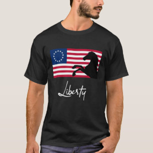 Camiseta Represente acima Betsy Ross