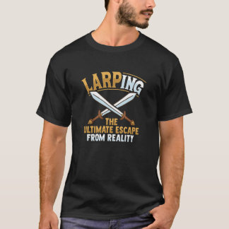 Camiseta Reprodução de Função RPG LARP para Larper