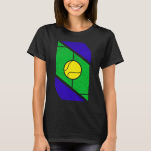 Camiseta Reprodução de Tênis de Tênis do treinador do Tênis