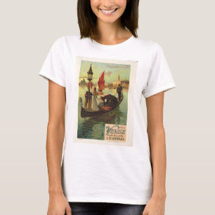 Camiseta Reprodução de uma propaganda de poster o R