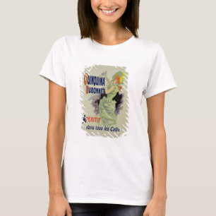 Camiseta Reprodução de uma propaganda de poster 'Quinquin