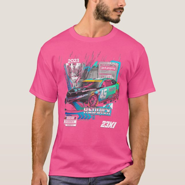 Camiseta Reprodução do Tyler Reddick Série 23Xi (Frente)
