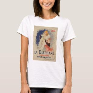 Camiseta Reprodução La Diaphane de uma propaganda de post