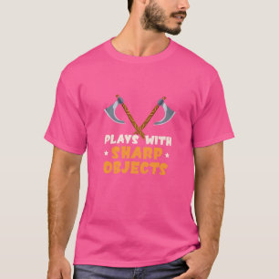 Camiseta Reproduz Com Alvos Ax De Ax De Objetos Nítidos