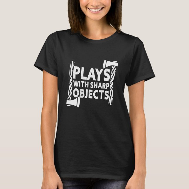Camiseta Reproduz Com Ax Ax De Objetos Nítidos (Frente)