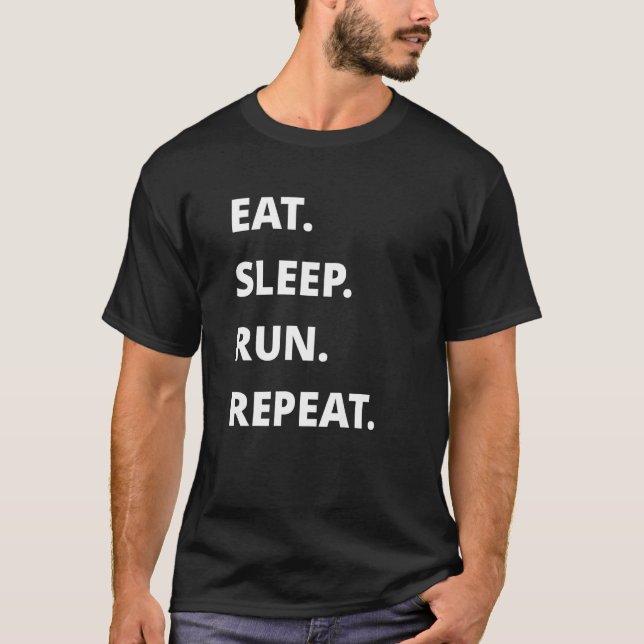 Camiseta Reproduza a execução do modo de espera (Frente)
