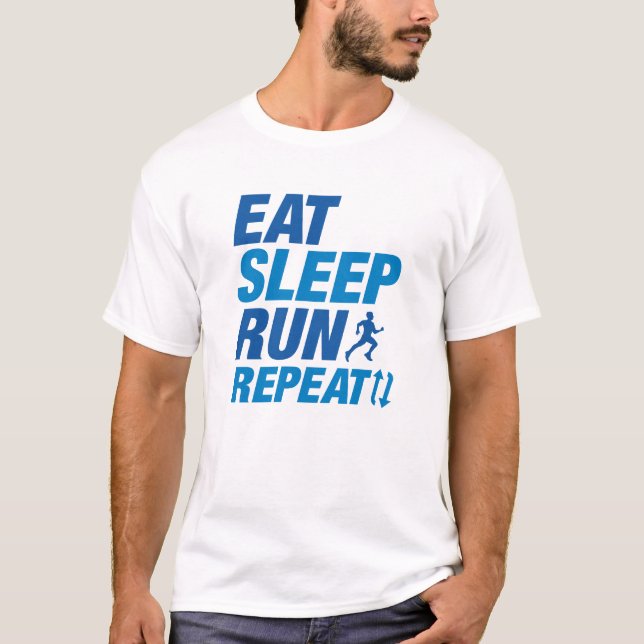 Camiseta Reproduza a execução do modo de espera (Frente)