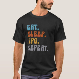 Camiseta Reproduza o Lover do Jogo Roleplayer do Sleep RPG