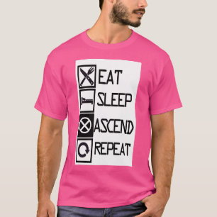 Camiseta Reproduza o sinal de repouso