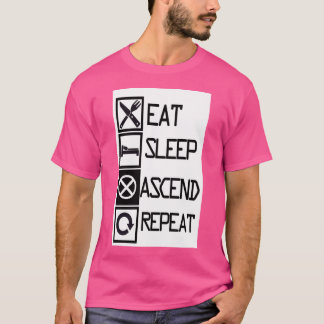 Camiseta Reproduza o sinal de repouso