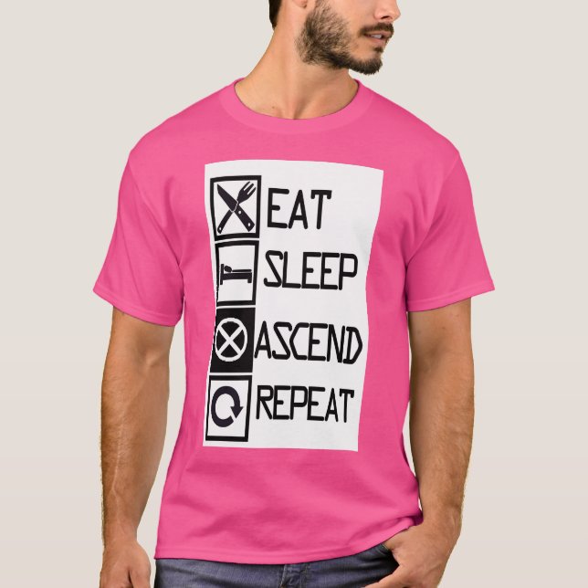Camiseta Reproduza o sinal de repouso (Frente)
