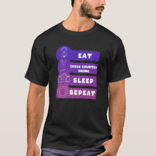 Camiseta Reproduza o sono de esqui entre países