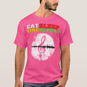 Camiseta Reproduza o toque de suspensão