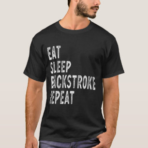 Camiseta Reproduza o traçado traseiro do modo de latência R