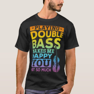 Camiseta Reproduzindo Jogador Duplo Bass Duplo