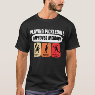 Camiseta Reproduzir o Pickleball melhora a memória